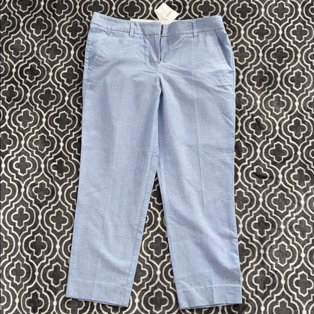 NWT J.CREW City Fit Skimmer Pant Sz 6